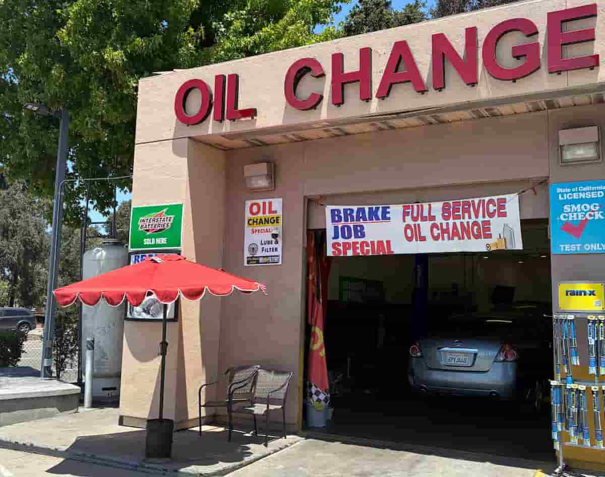 Oil changes Stations San Ramon Near Me